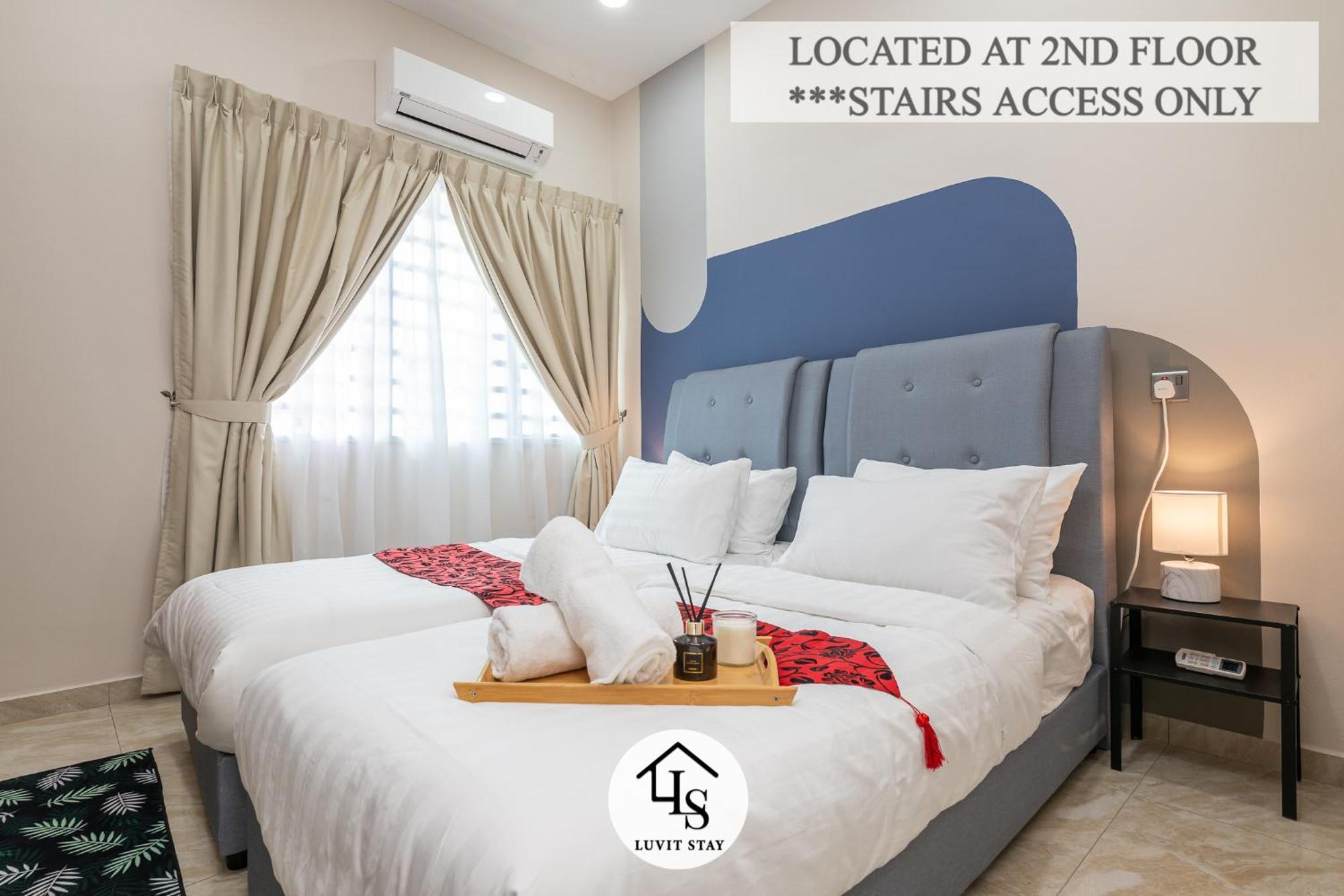9 Mins To Tambun-5-10pax Cozy 2nd Floor * Ipoh