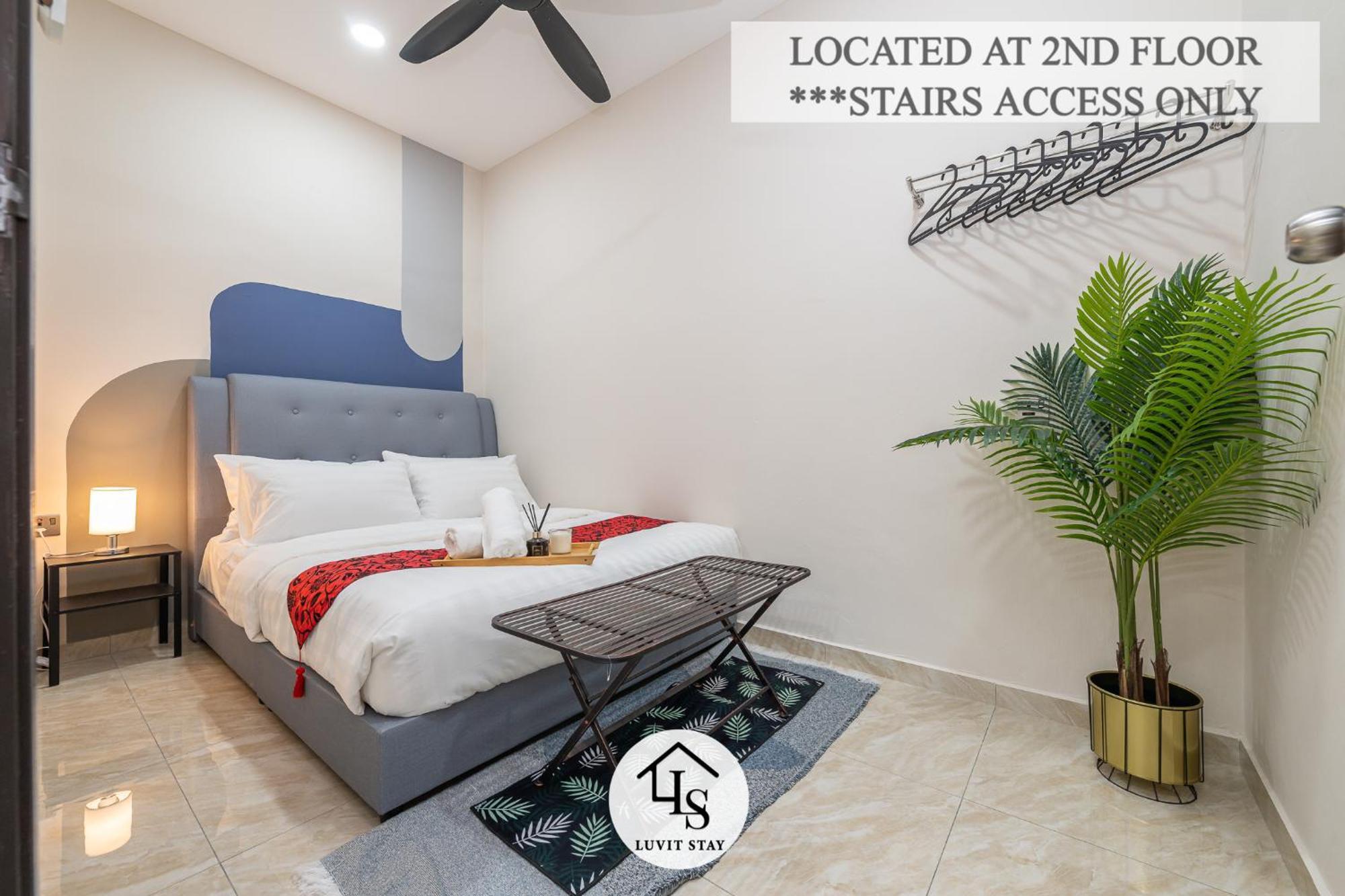 9 Mins To Tambun-5-10pax Cozy 2nd Floor *